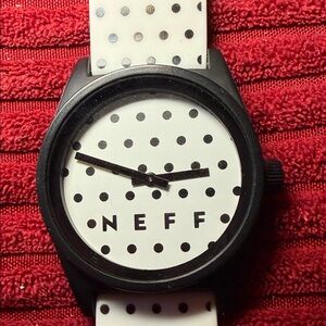 Neff Black and White Dot Smartwatch